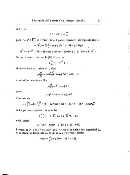 Annali di matematica pura ed applicata