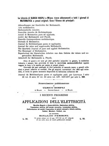 Annali di matematica pura ed applicata