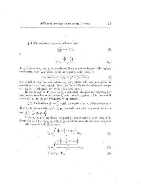 Annali di matematica pura ed applicata