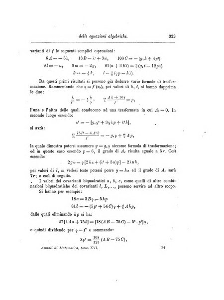 Annali di matematica pura ed applicata