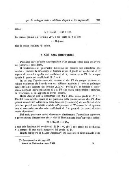 Annali di matematica pura ed applicata