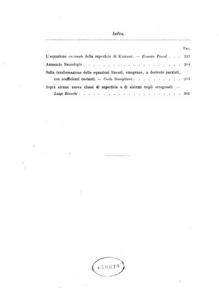 Annali di matematica pura ed applicata