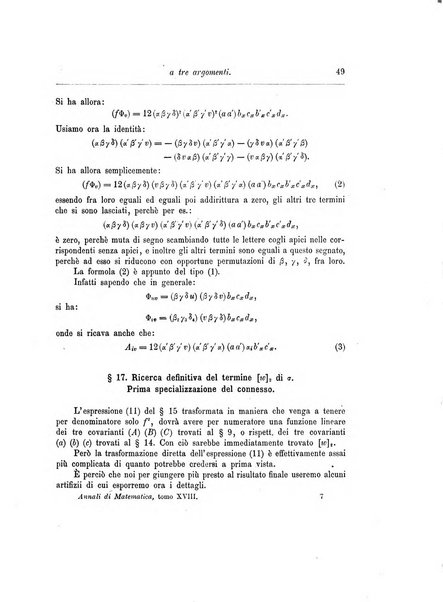 Annali di matematica pura ed applicata