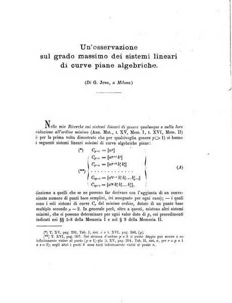 Annali di matematica pura ed applicata