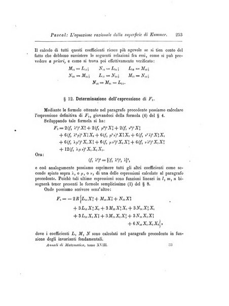 Annali di matematica pura ed applicata