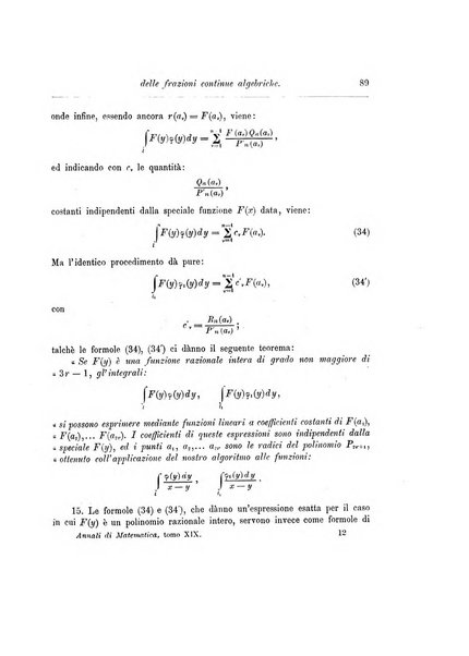 Annali di matematica pura ed applicata