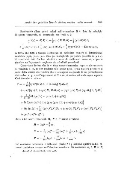 Annali di matematica pura ed applicata