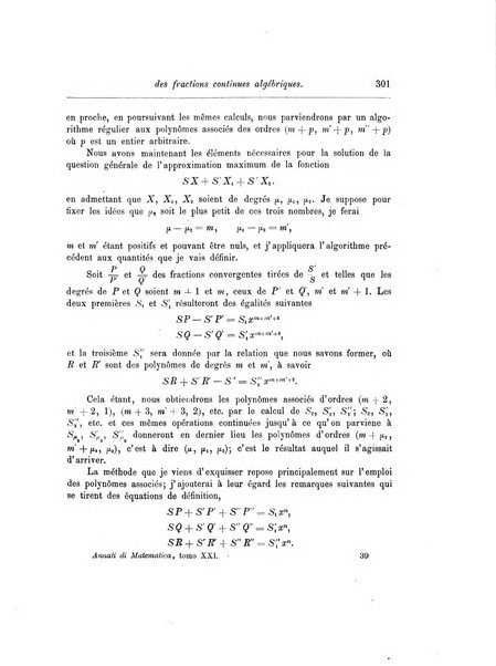 Annali di matematica pura ed applicata