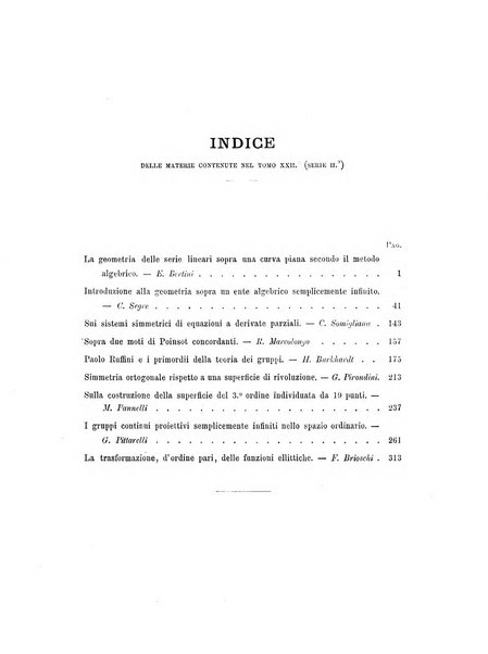 Annali di matematica pura ed applicata