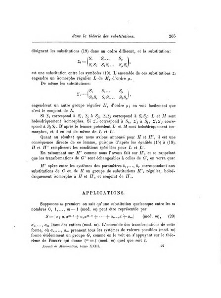 Annali di matematica pura ed applicata