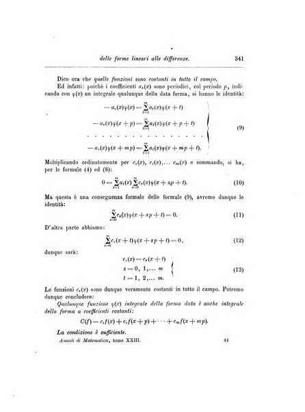 Annali di matematica pura ed applicata