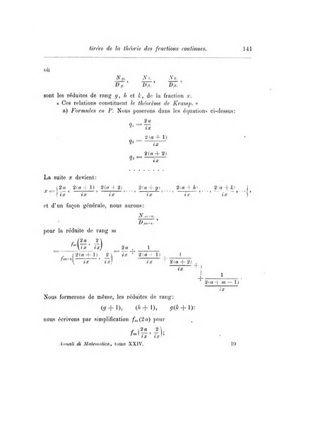 Annali di matematica pura ed applicata