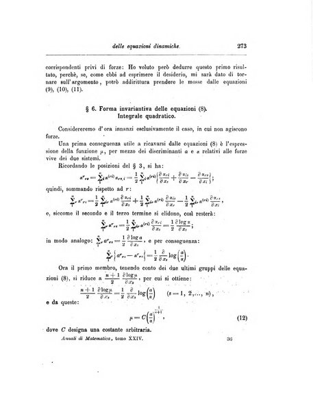 Annali di matematica pura ed applicata