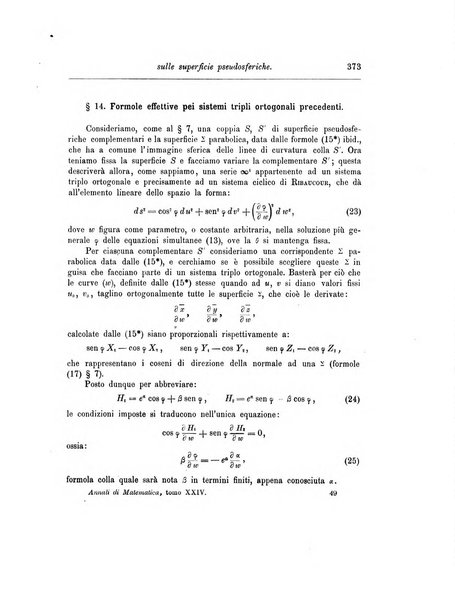 Annali di matematica pura ed applicata