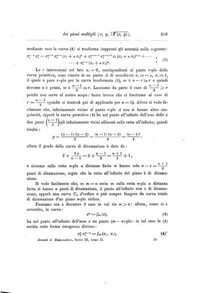 Annali di matematica pura ed applicata