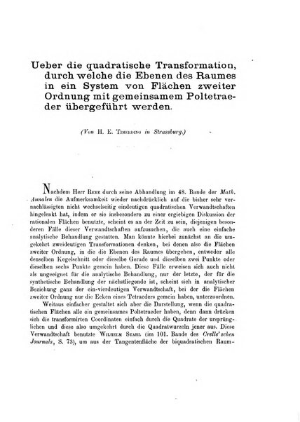 Annali di matematica pura ed applicata