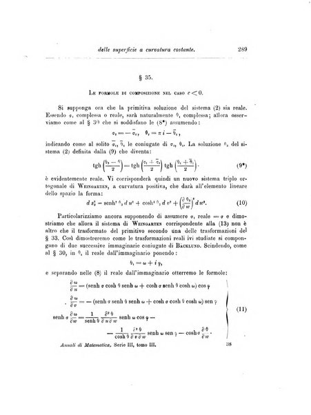 Annali di matematica pura ed applicata