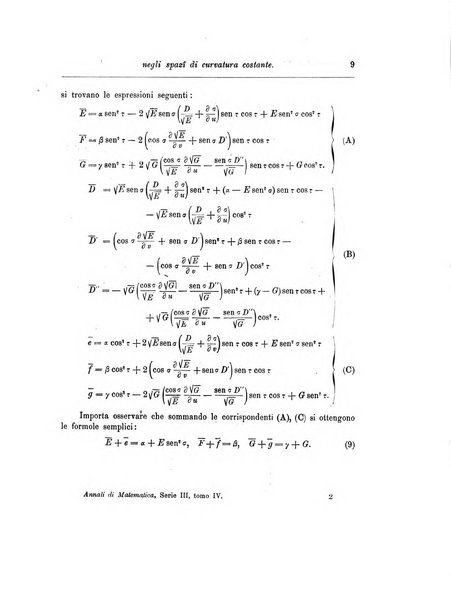 Annali di matematica pura ed applicata