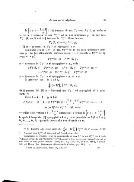 Annali di matematica pura ed applicata