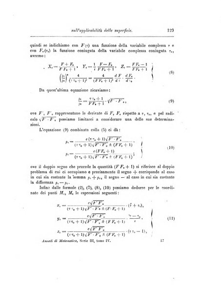 Annali di matematica pura ed applicata