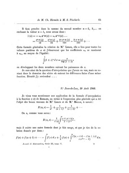 Annali di matematica pura ed applicata