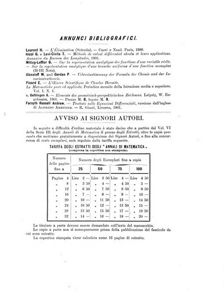 Annali di matematica pura ed applicata