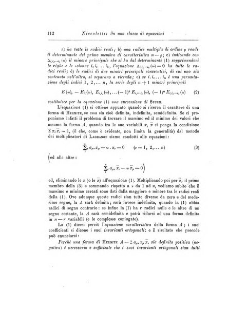 Annali di matematica pura ed applicata