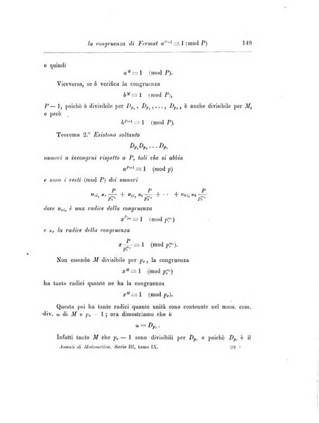 Annali di matematica pura ed applicata