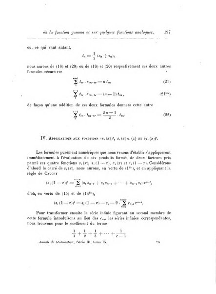 Annali di matematica pura ed applicata