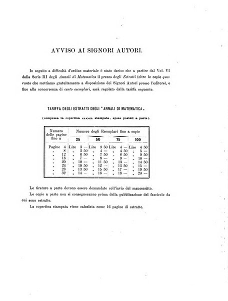 Annali di matematica pura ed applicata