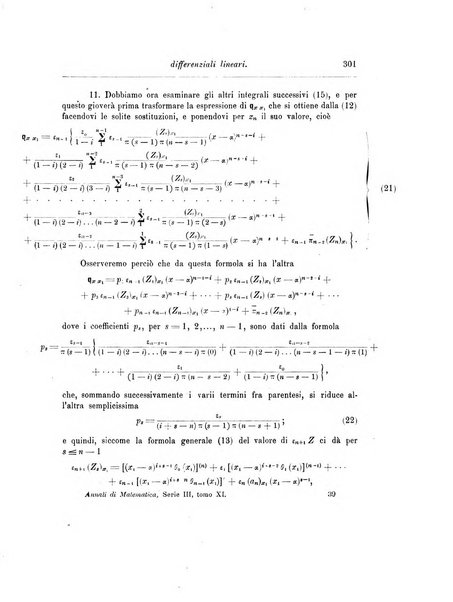 Annali di matematica pura ed applicata