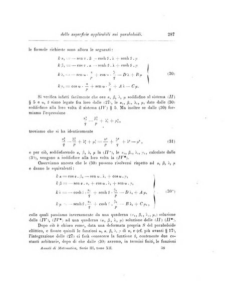 Annali di matematica pura ed applicata