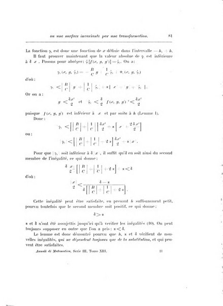 Annali di matematica pura ed applicata