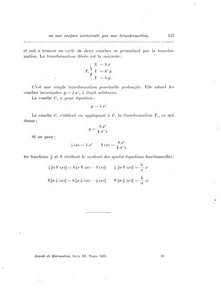 Annali di matematica pura ed applicata