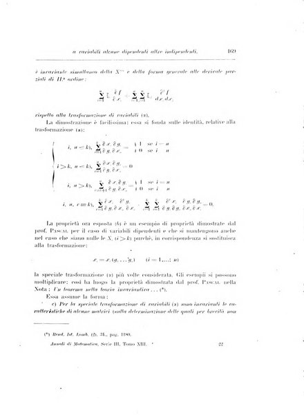 Annali di matematica pura ed applicata