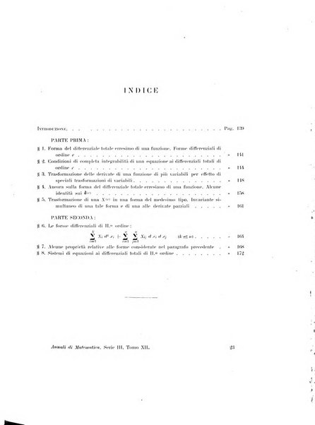 Annali di matematica pura ed applicata