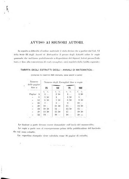 Annali di matematica pura ed applicata