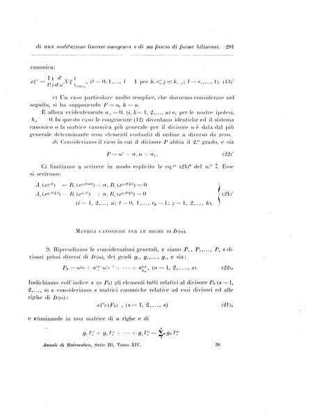 Annali di matematica pura ed applicata