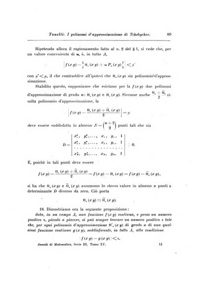 Annali di matematica pura ed applicata