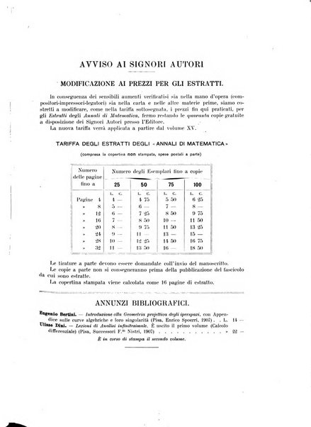 Annali di matematica pura ed applicata