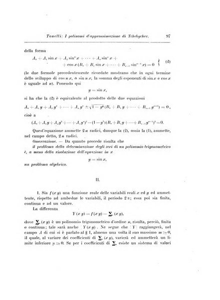 Annali di matematica pura ed applicata