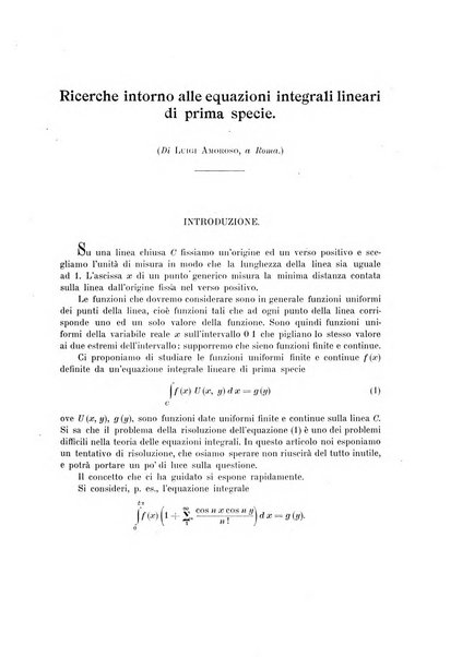 Annali di matematica pura ed applicata