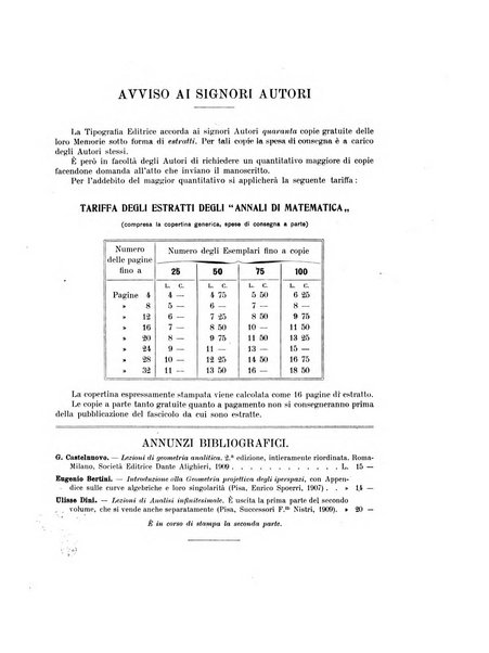 Annali di matematica pura ed applicata