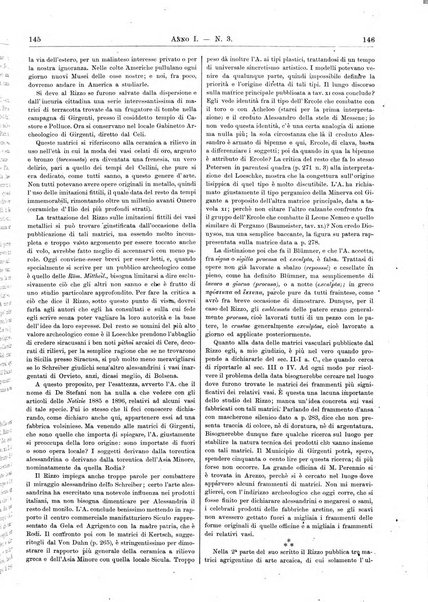 Atene e Roma bullettino della società italiana della diffusione e l'incoraggiamento degli studi classici