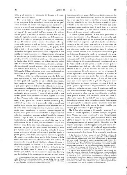 Atene e Roma bullettino della società italiana della diffusione e l'incoraggiamento degli studi classici