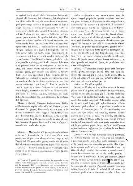 Atene e Roma bullettino della società italiana della diffusione e l'incoraggiamento degli studi classici