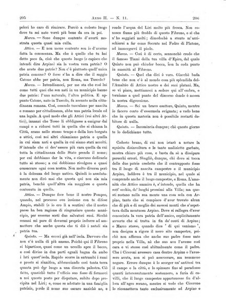 Atene e Roma bullettino della società italiana della diffusione e l'incoraggiamento degli studi classici