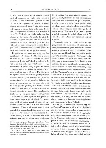 Atene e Roma bullettino della società italiana della diffusione e l'incoraggiamento degli studi classici