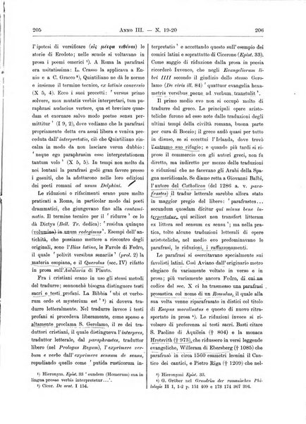 Atene e Roma bullettino della società italiana della diffusione e l'incoraggiamento degli studi classici