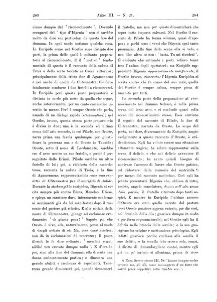 Atene e Roma bullettino della società italiana della diffusione e l'incoraggiamento degli studi classici